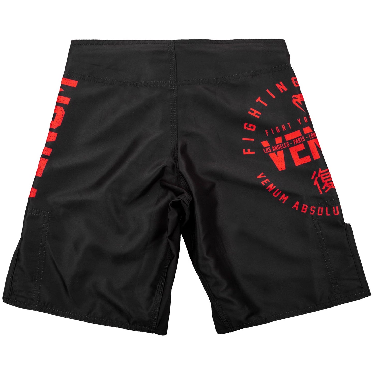 Venum Signature Kids Fightshorts - Black/Red