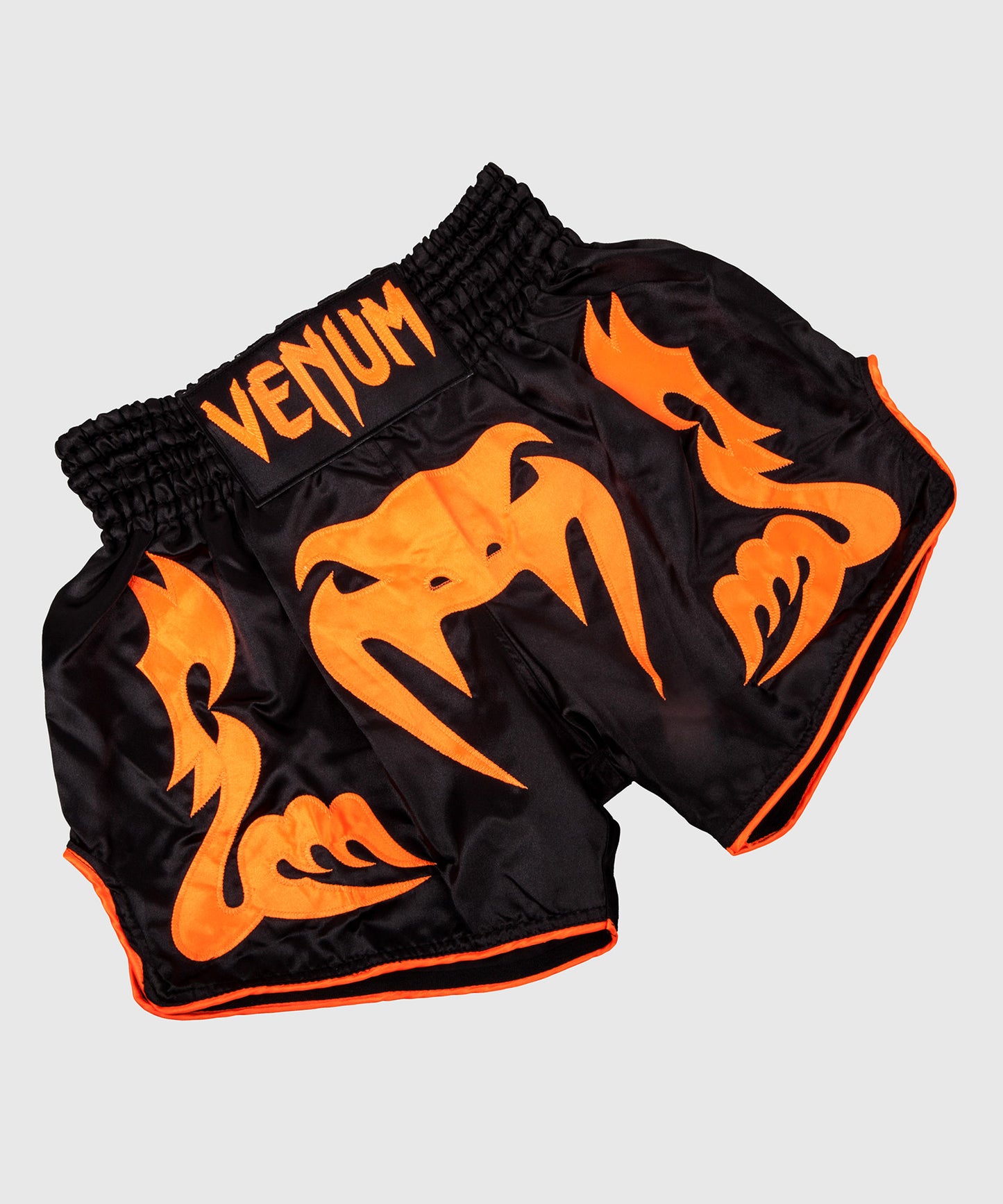 Short de boxe thaï Venum Bangkok Inferno - Noir/Orange