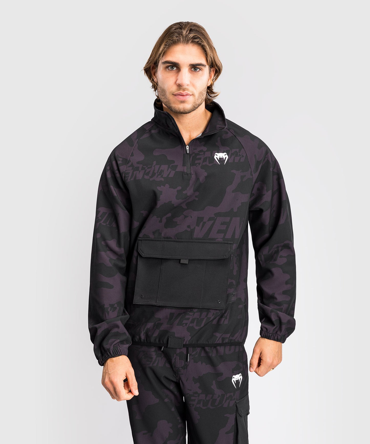 Venum Trooper Herren Trainingsanzug Jacke - Schwarz/Lila