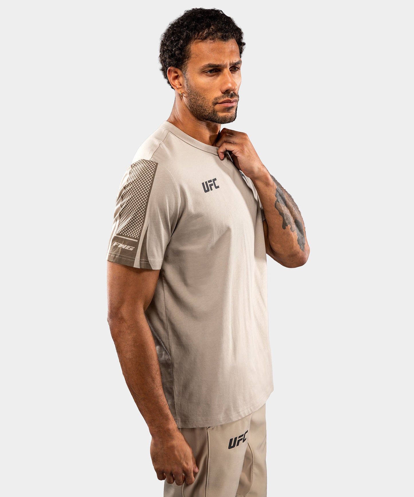 Venum UFC Unity by Venum Authentic Fight Week Men's Short Sleeve T-Shirt - Sand