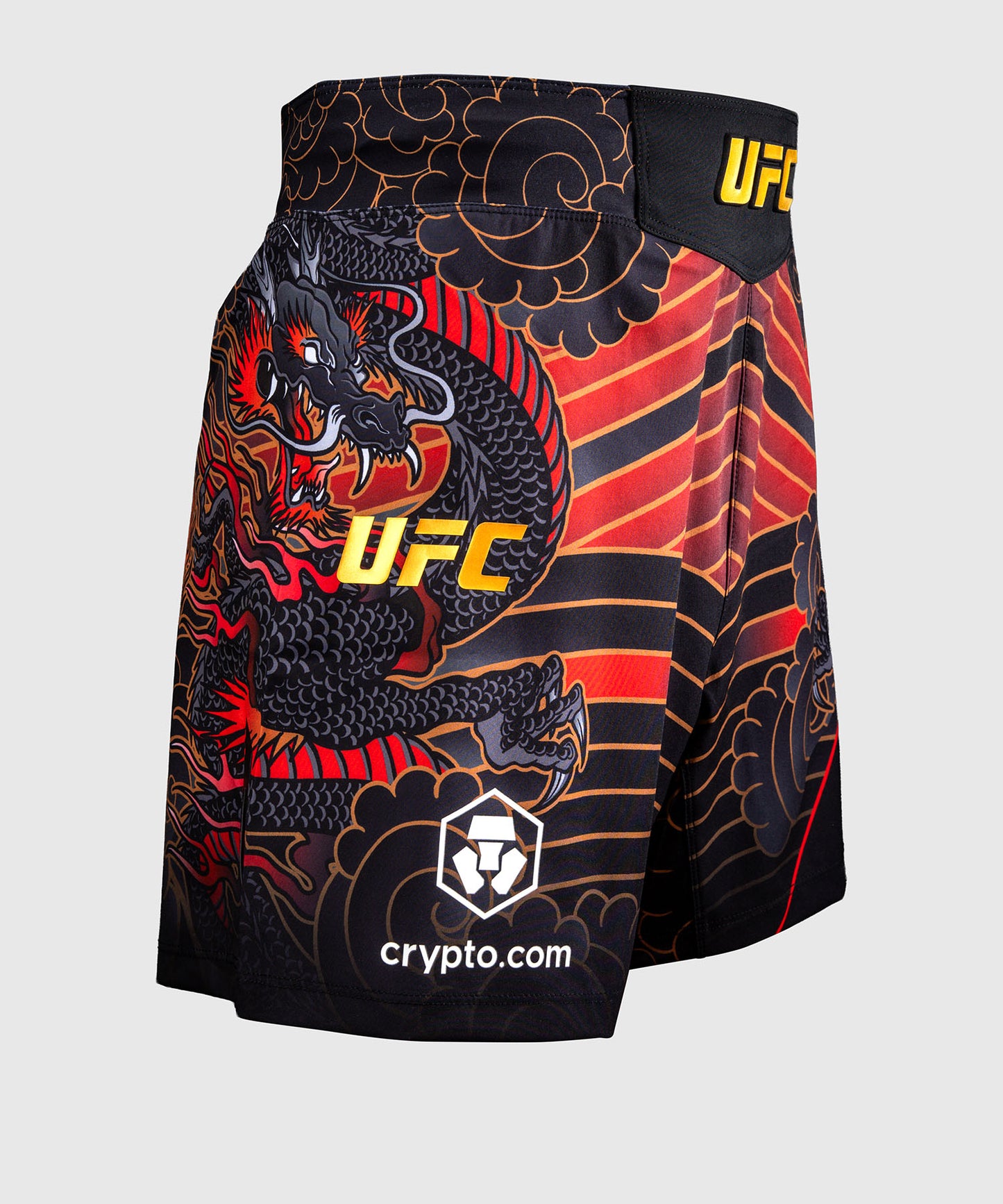 UFC Unrivaled by Venum Uomo Alexandre Pantoja Short Fit Fight Short - Rosso