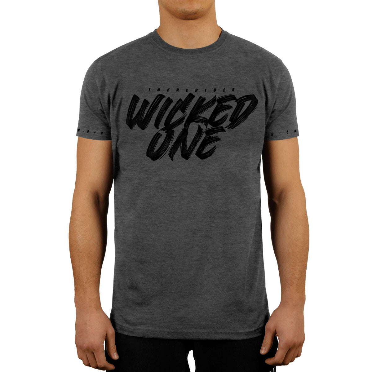 Wicked One Incredible Trainings-T-Shirt - Grau