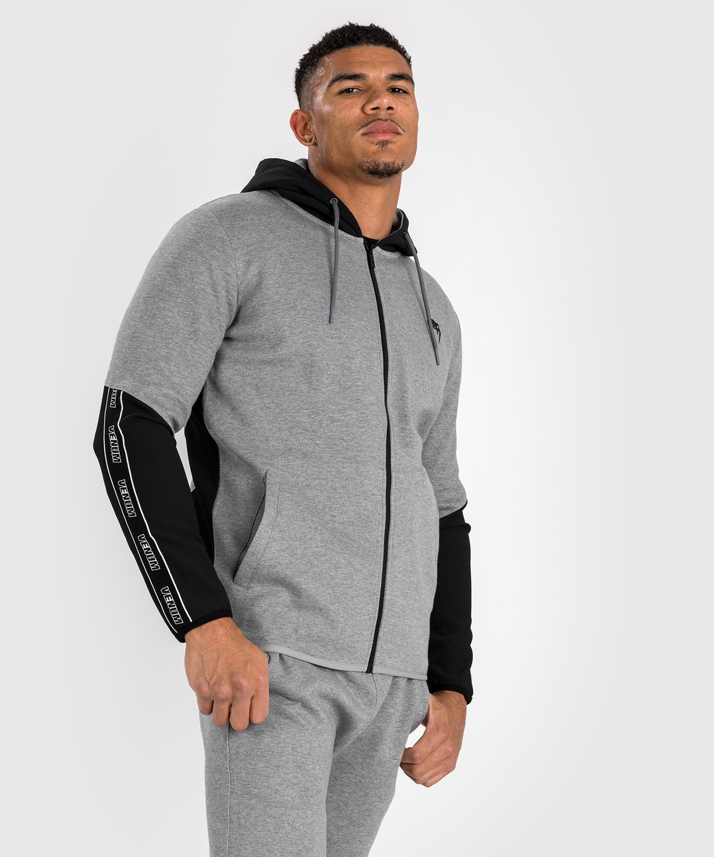 Venum Contender 4.0 Herren Hoodie - Grau/Schwarz
