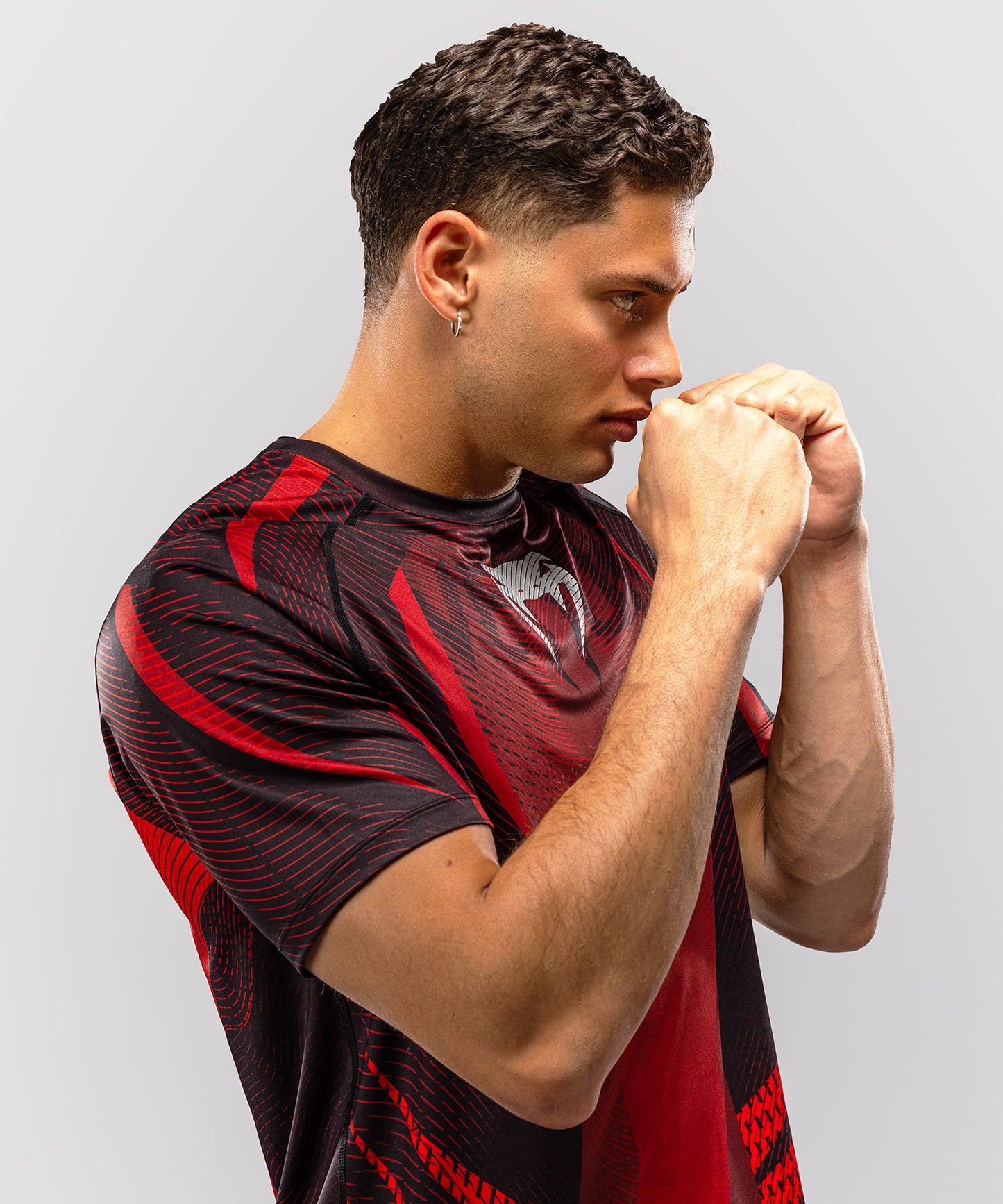 Venum Galactic 3.0 Dry Tech Camiseta - Rojo/Plata