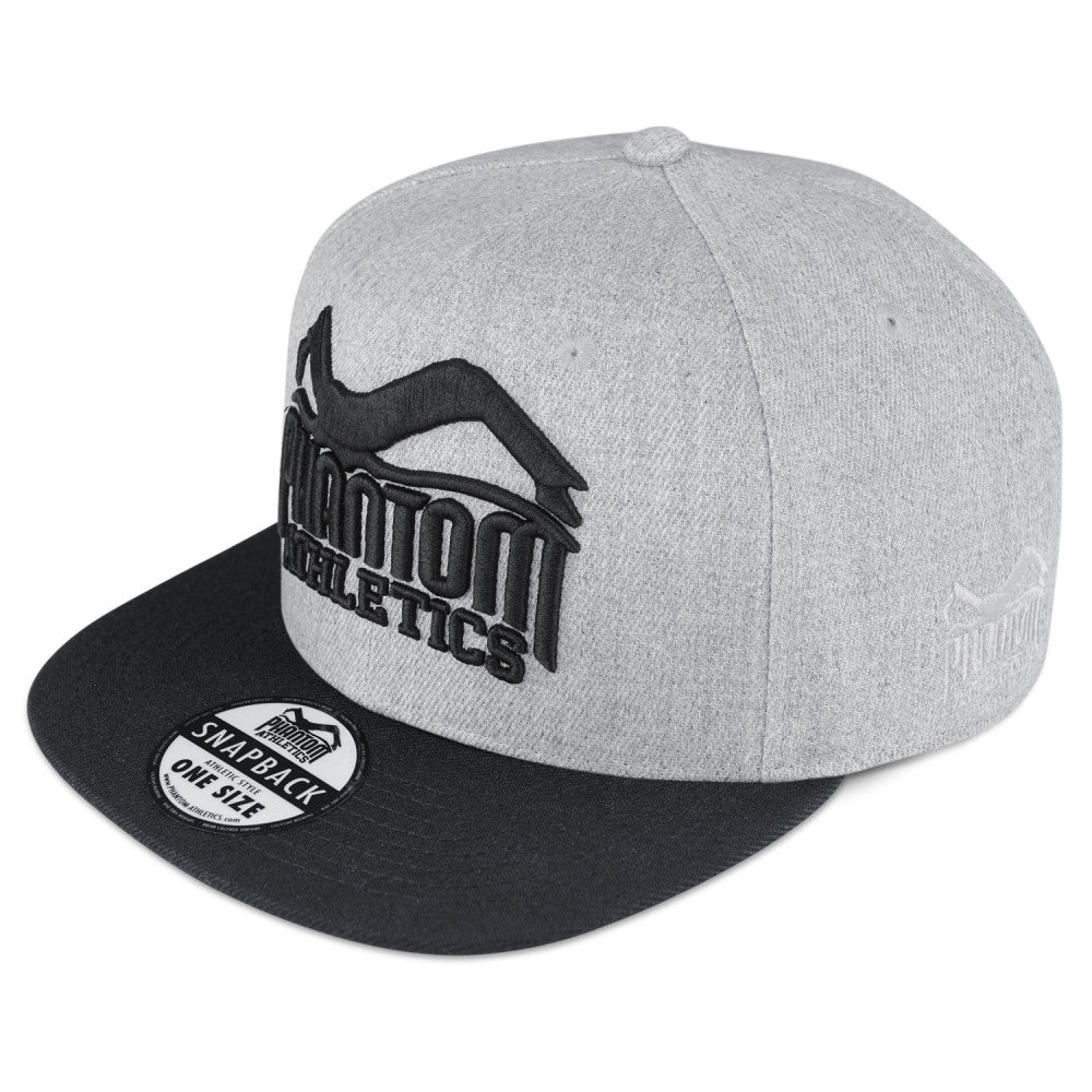 Phantom Athletics Team Cap – Grau/Schwarz