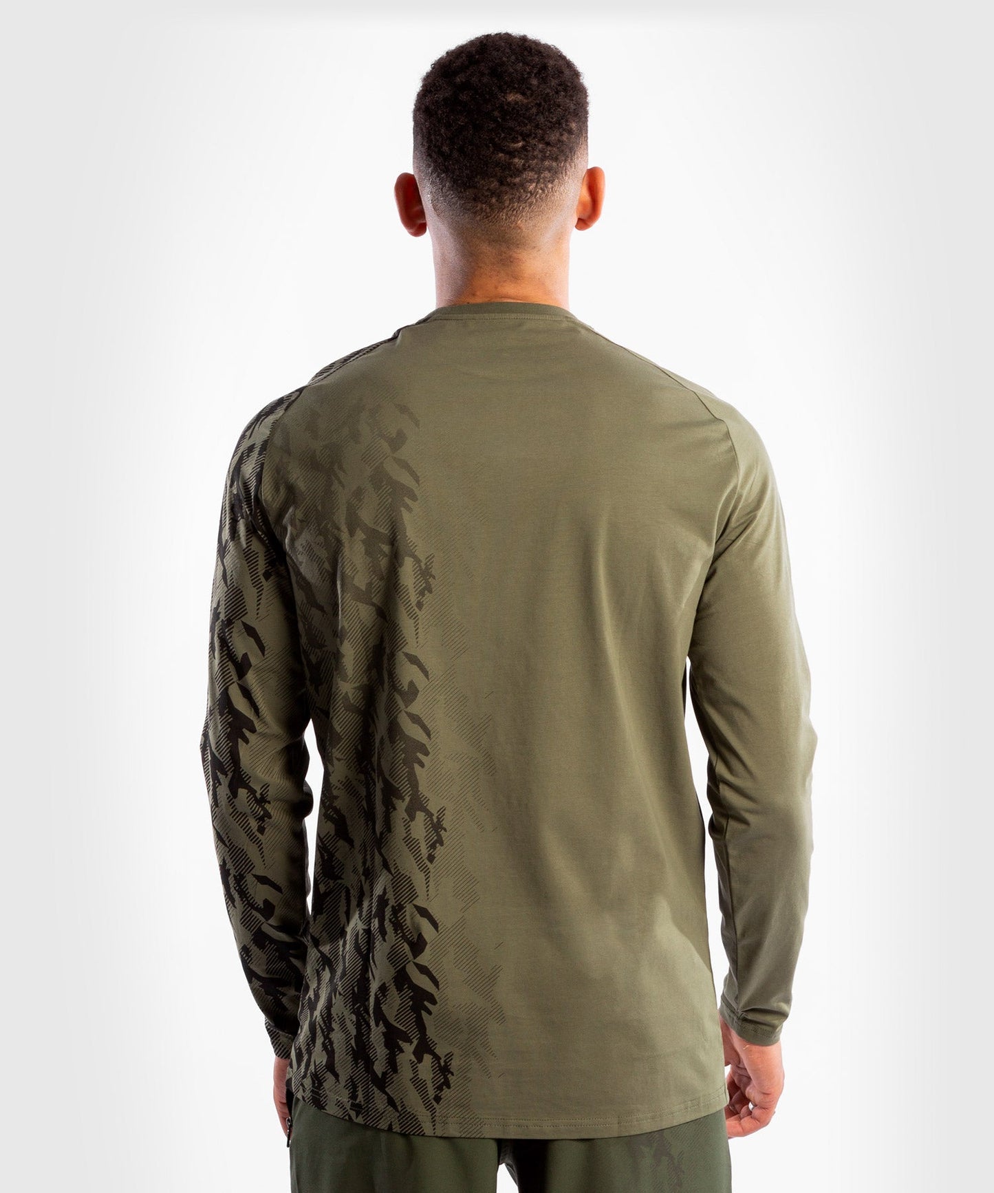 UFC Men's Long Sleeve T-Shirt Venum Authentic Fight Week - Khaki