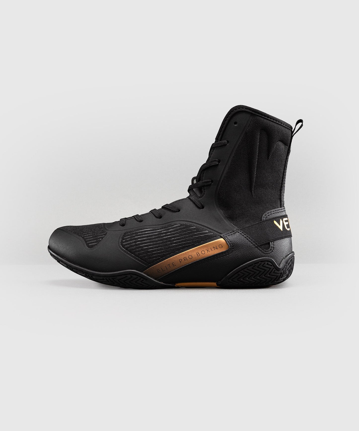Venum Elite Neo Boxing Shoes - Black/Gold