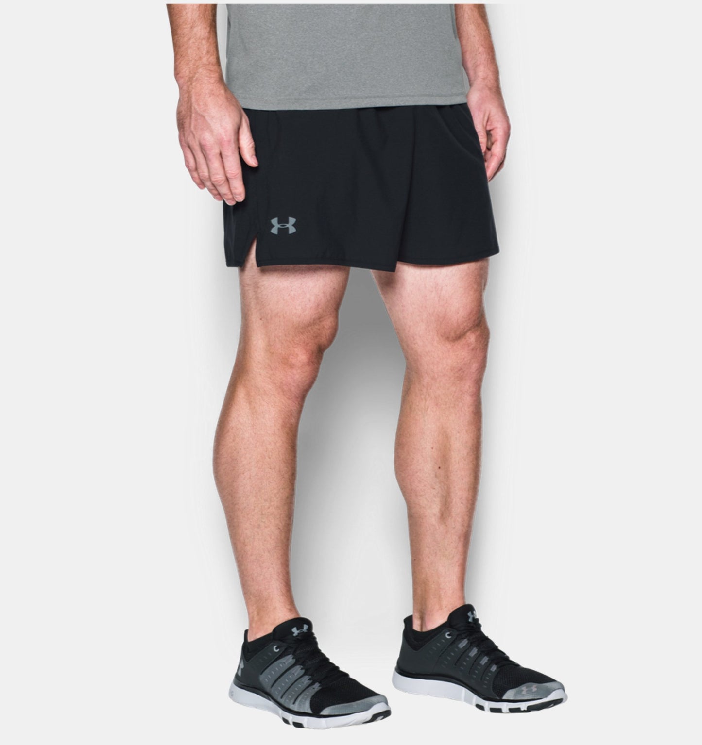 Under Armour Qualifier Fightshorts – Schwarz