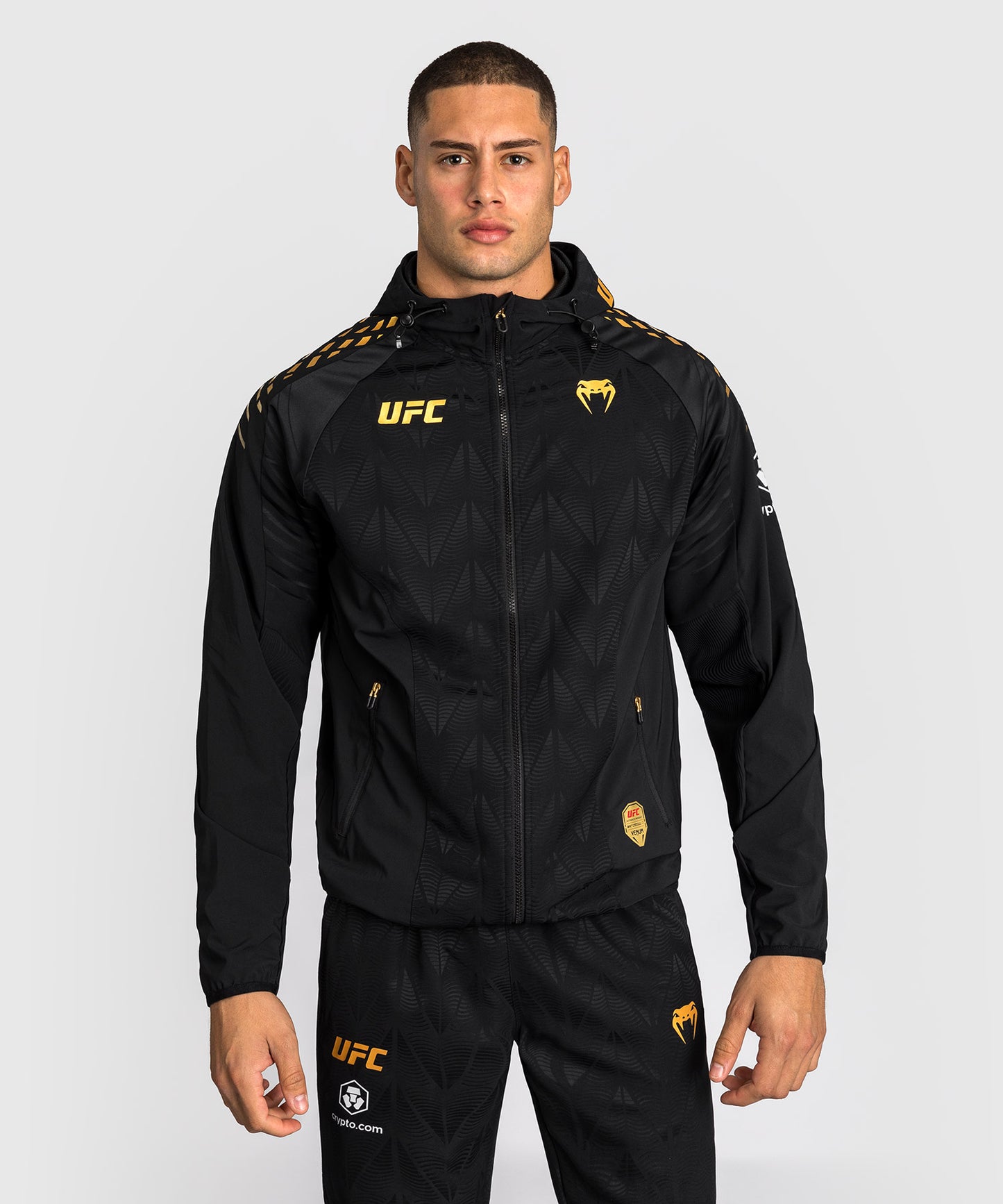 Sweat à capuche Walkout Homme UFC Zenith by Venum Authentic Fight Night - Champion