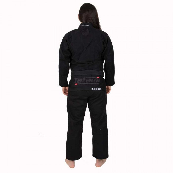 Tatami Fightwear Estilo 6.0 Kimono JJB Mujer - Negro/Negro