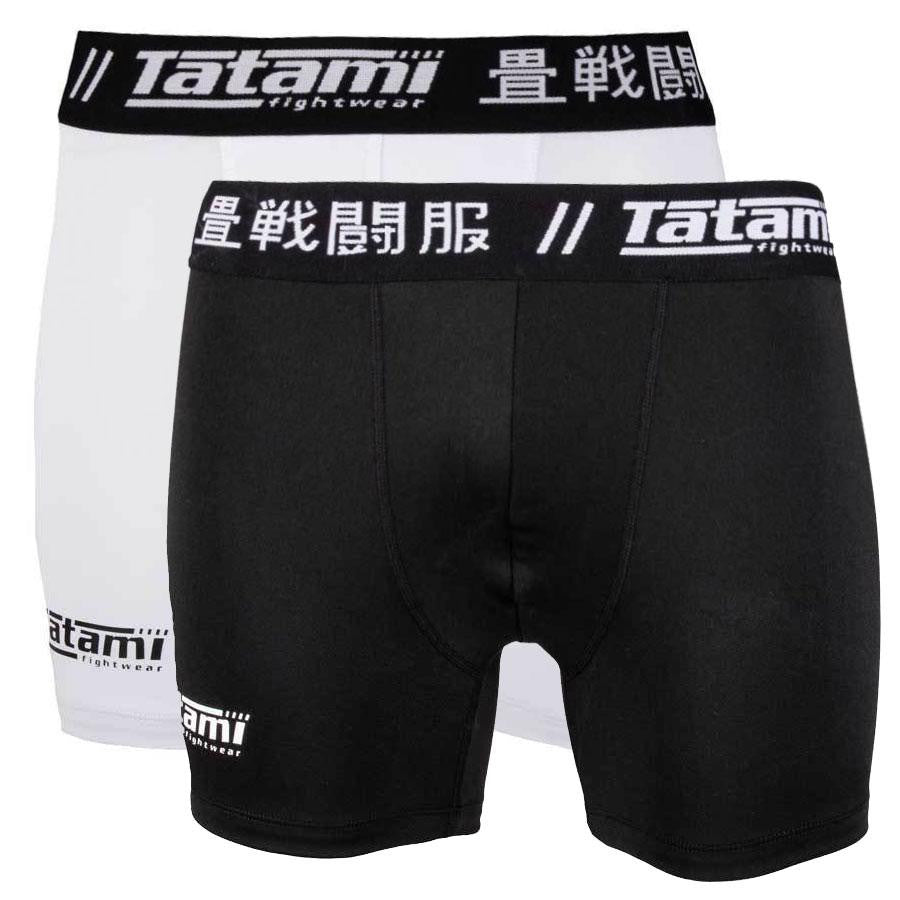 Tatami Fightwear Pack de 2 Bóxers de Grappling - (Negro y Blanco)