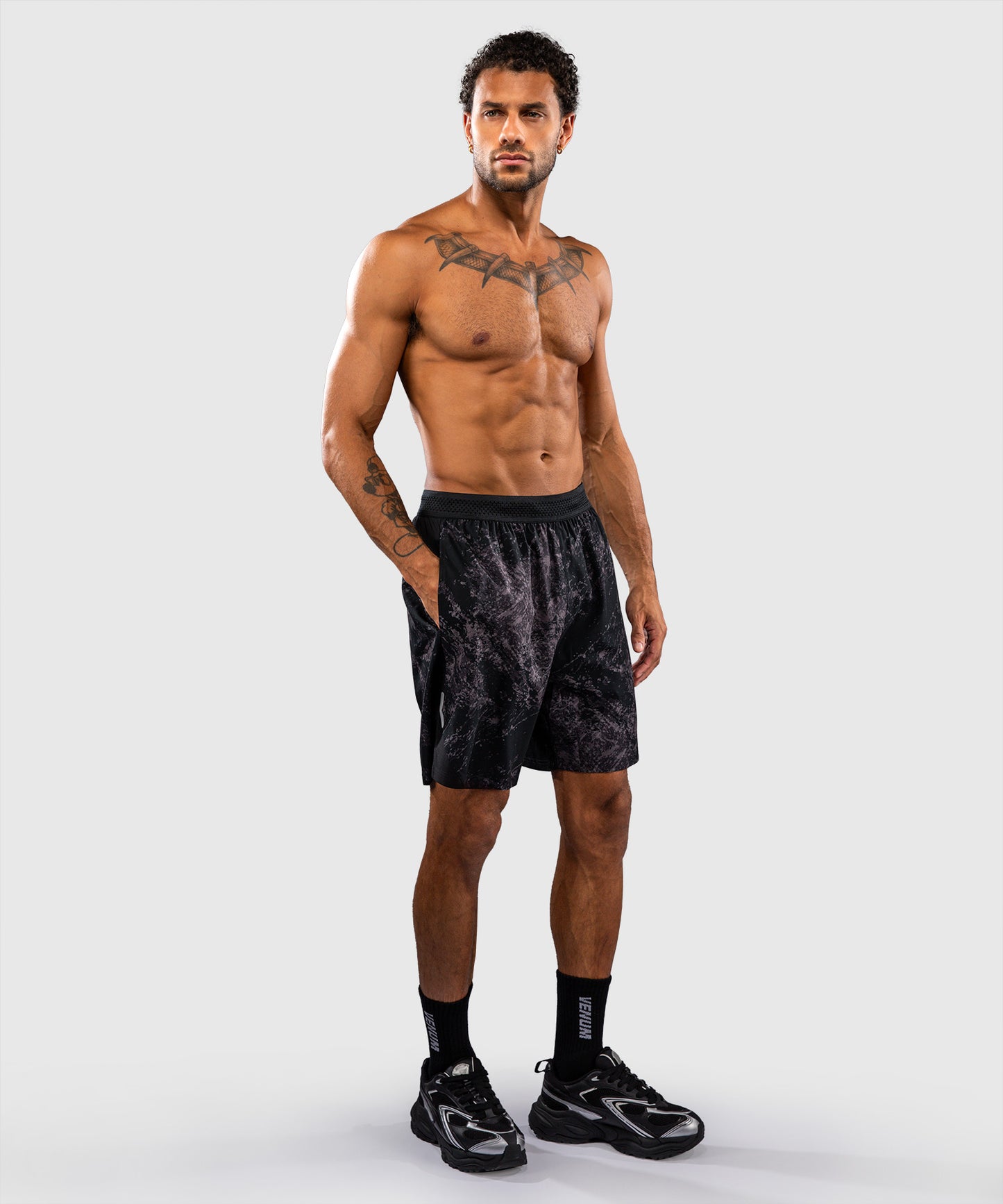 Venum Rage & Workout Training Shorts - Black/Grey