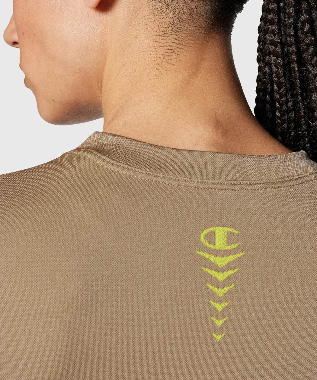 Champion Seamless Rundhals Top Damen - Beige