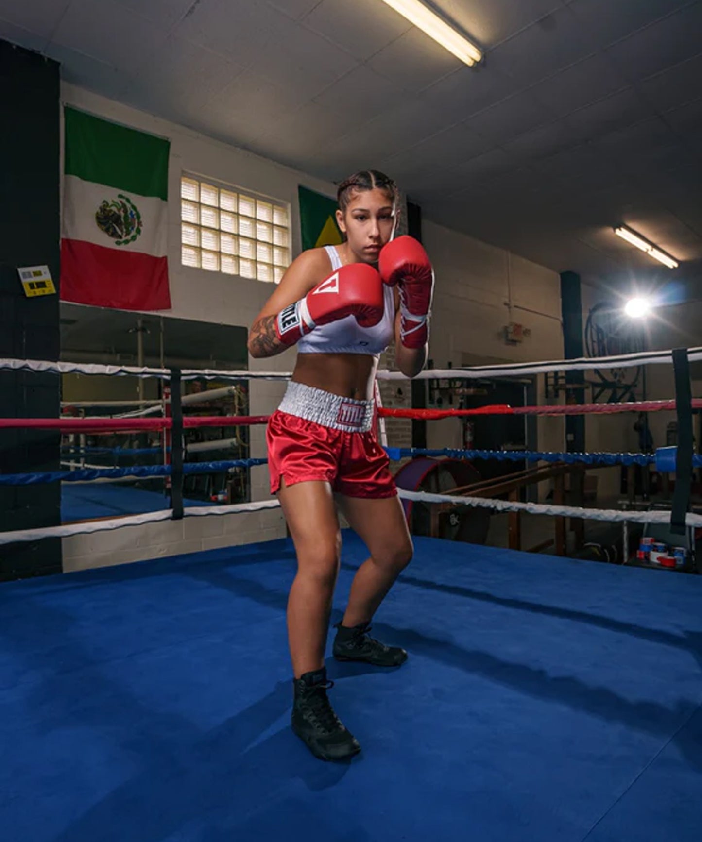 Title Boxing Charged Botas de Boxeo - Negro