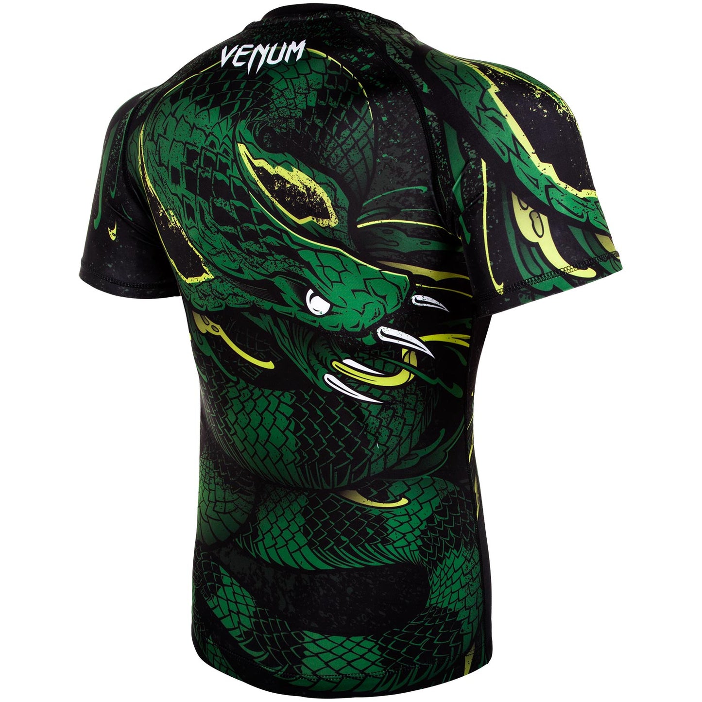 Rashguard Venum Green Viper - Short Sleeve - Black/Green