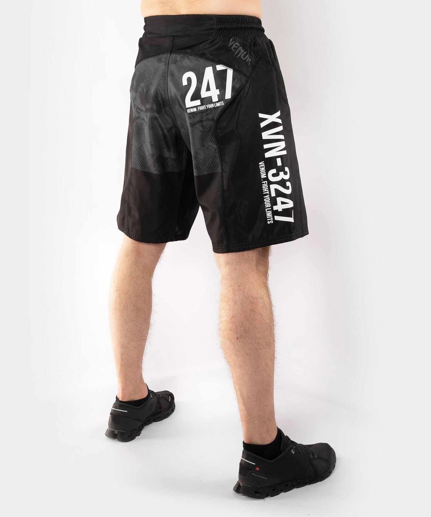 Fightshort Venum Sky247  - Noir/Gris