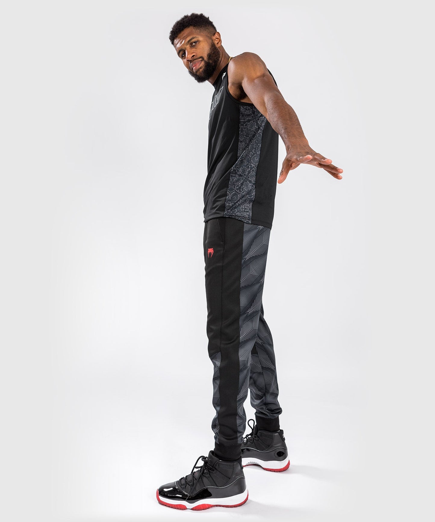 Pantalon de Jogging Venum Phantom - Noir/Rouge