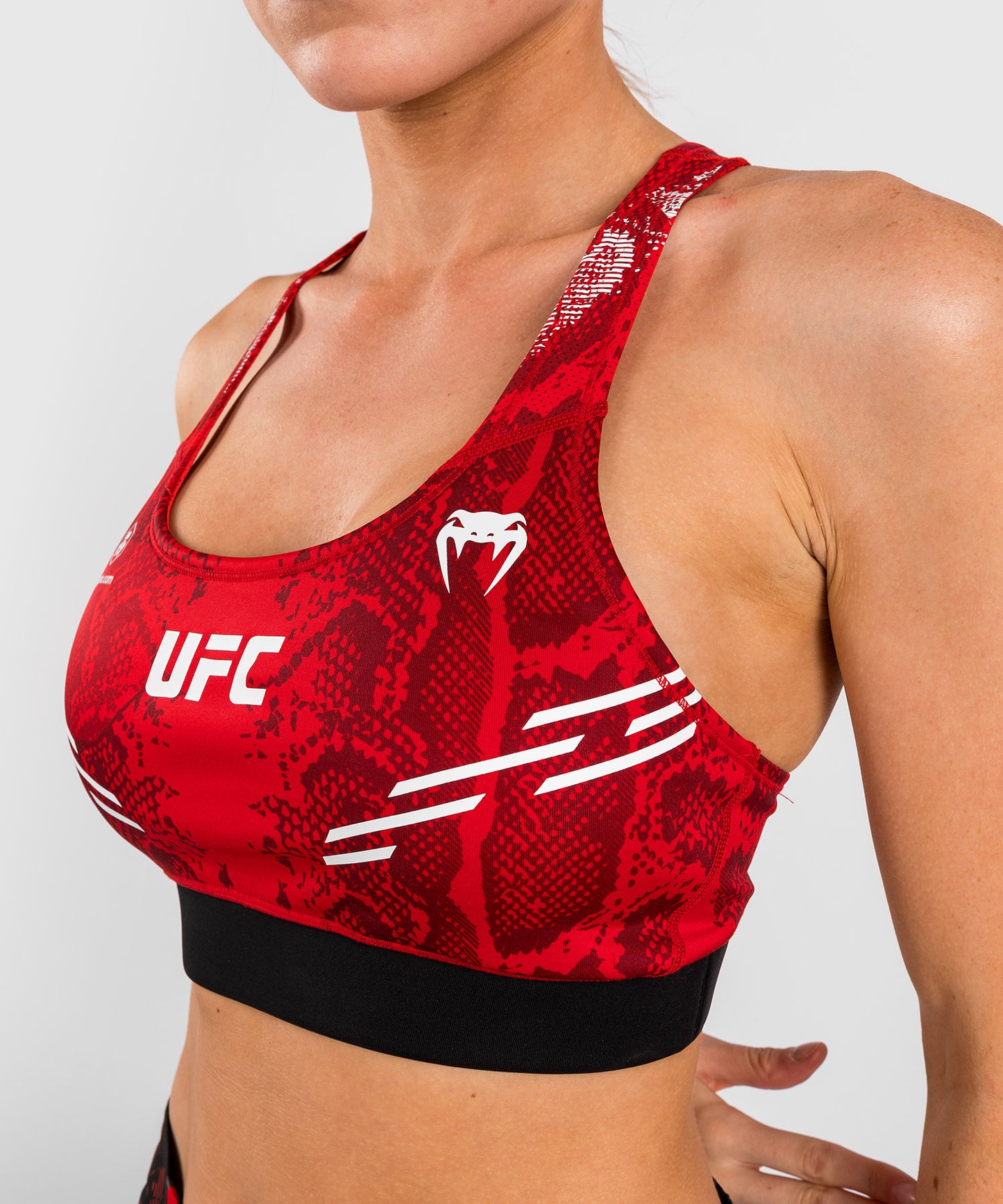 UFC Adrenaline by Venum Authentic Fight Night  Women's Sports Bra - Rot