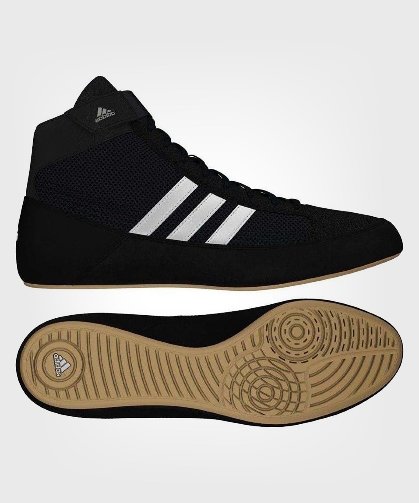 Adidas Havoc Calzado de Lucha - Negro/Blanco