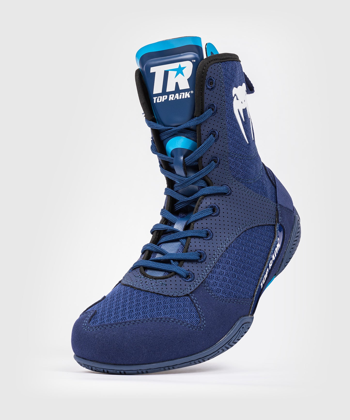Venum x Top Rank Original Zapatillas de Boxeo - Azul Marino