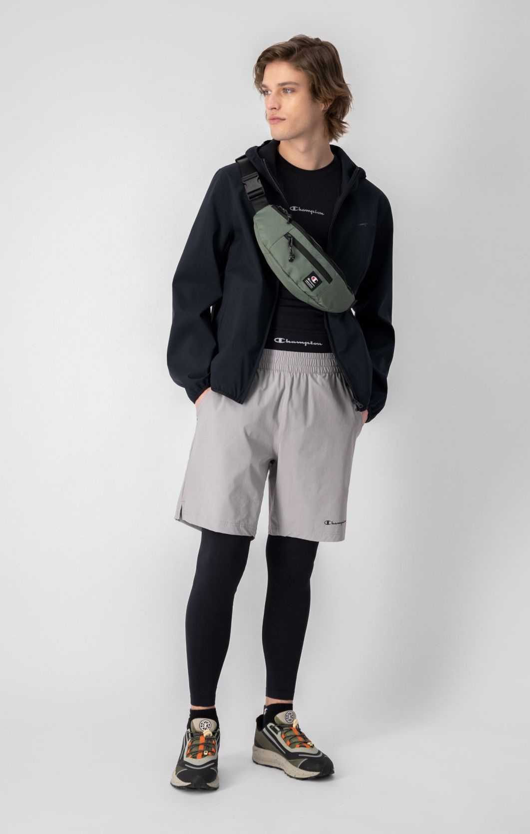 Champion Seamless Kompressionshose - Schwarz