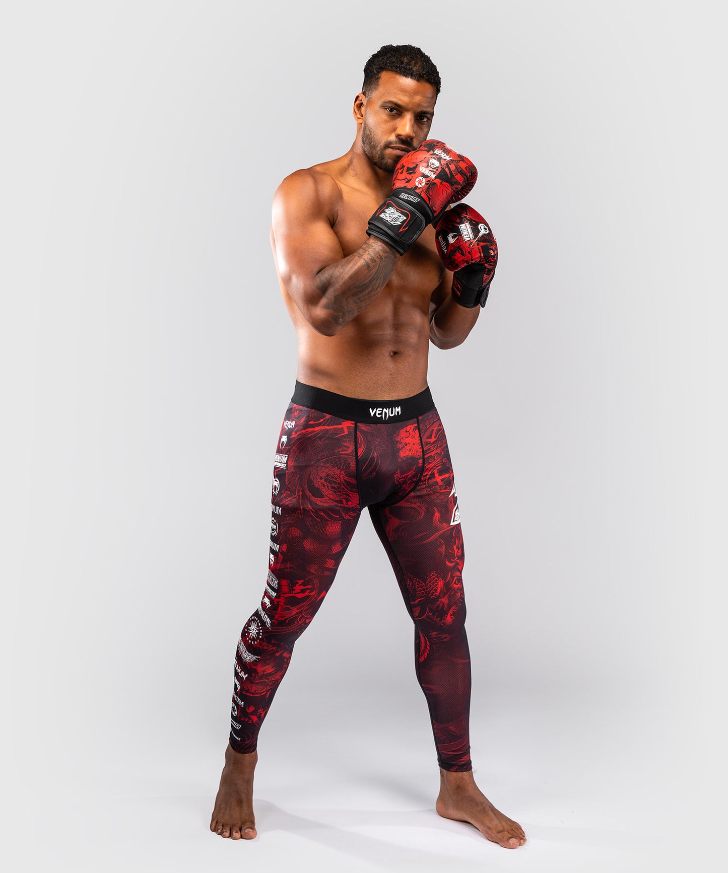 Venum 20th Anniversary Spats - Schwarz/Rot