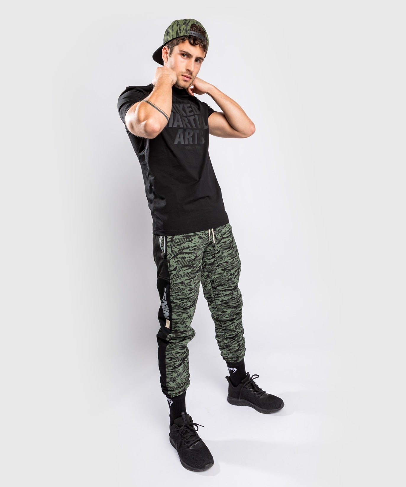 Venum Laser Evo 2.0 Jogging Pants - Khaki Camo
