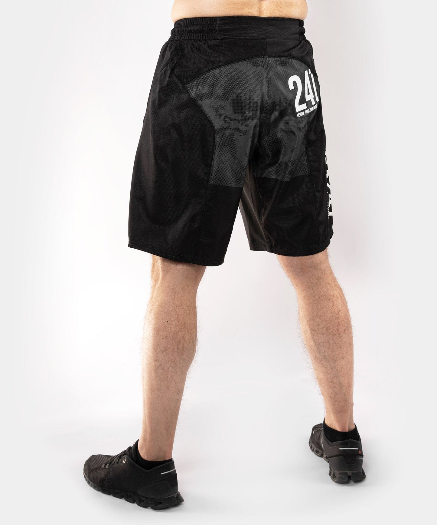 Fightshort Venum Sky247  - Noir/Gris