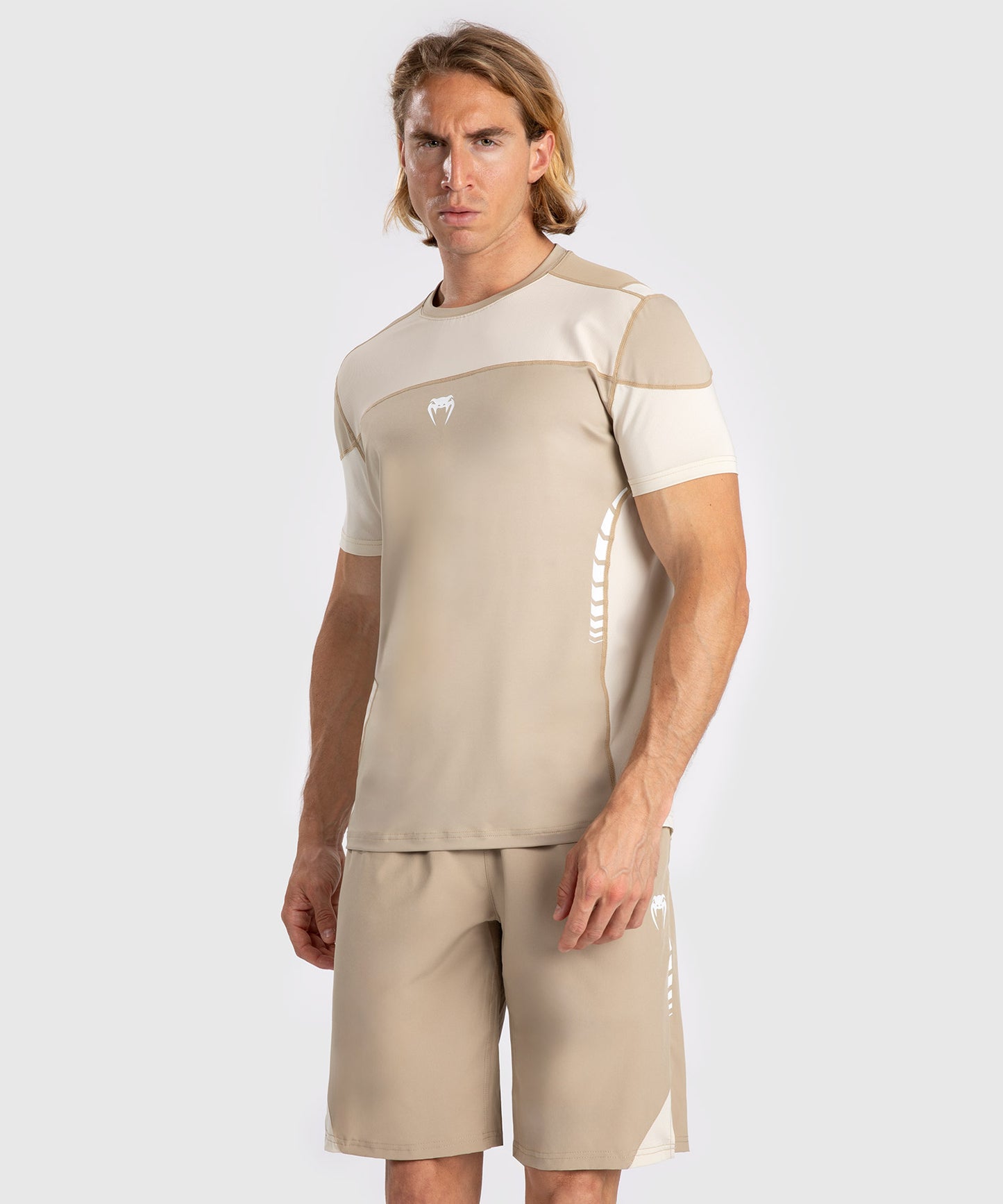 T-shirt Dry-Tech pour Hommes Venum Tempest - Beige/Sable