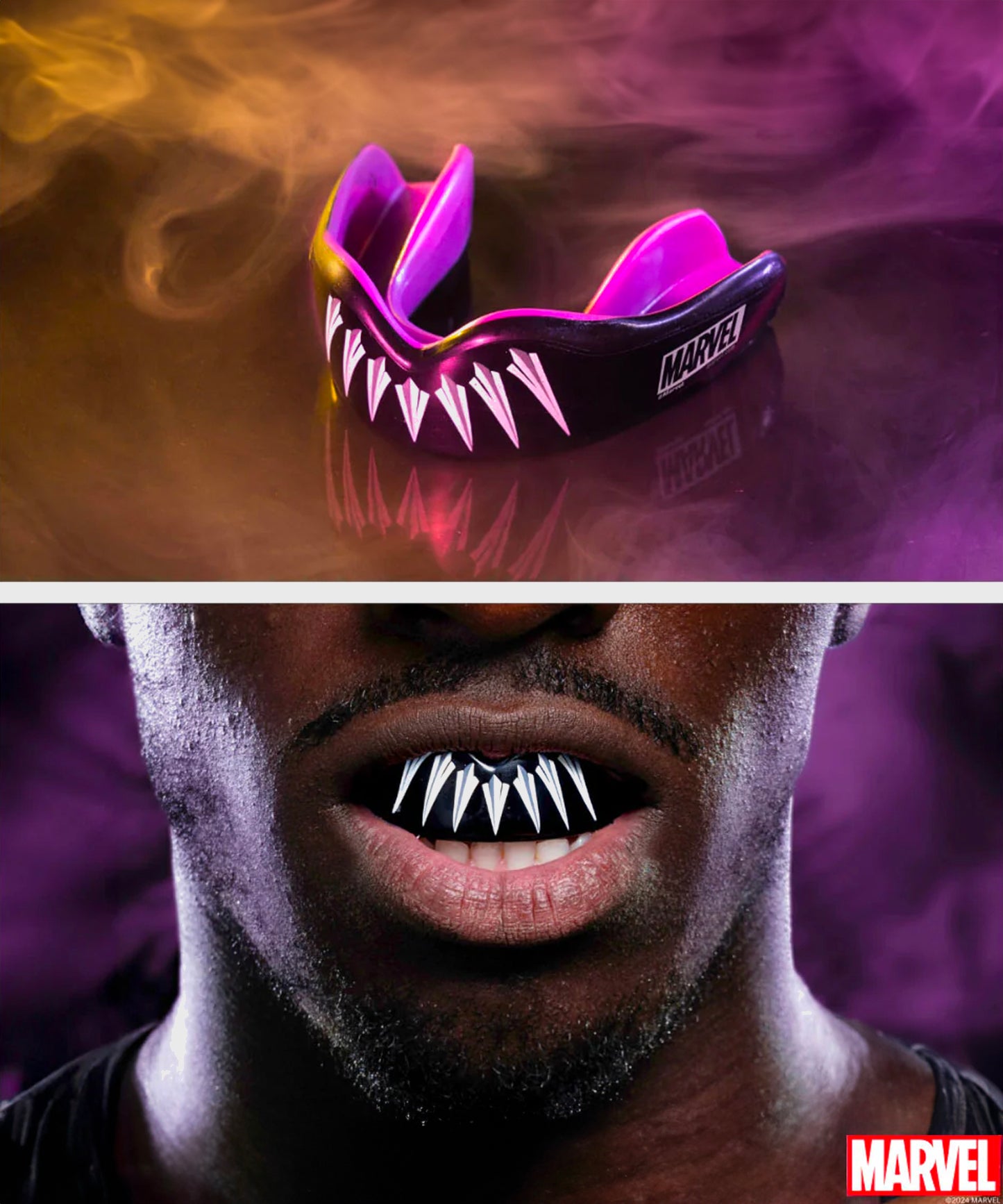 Safejawz Marvel - Black Panther Paradenti - Nero