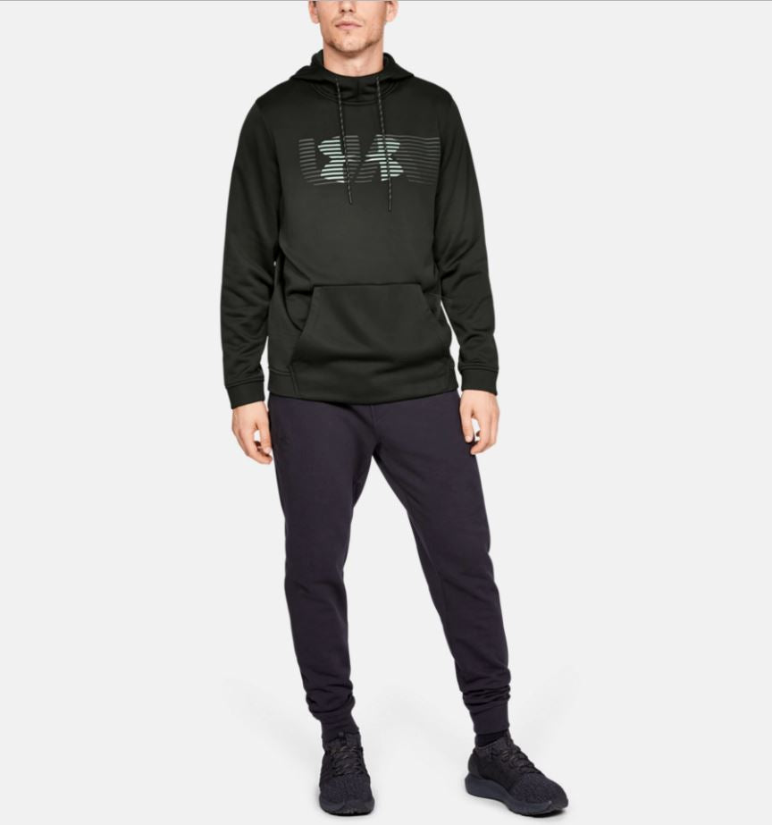 Under Armour Rival Fleece Kapuzenpullover – Grün