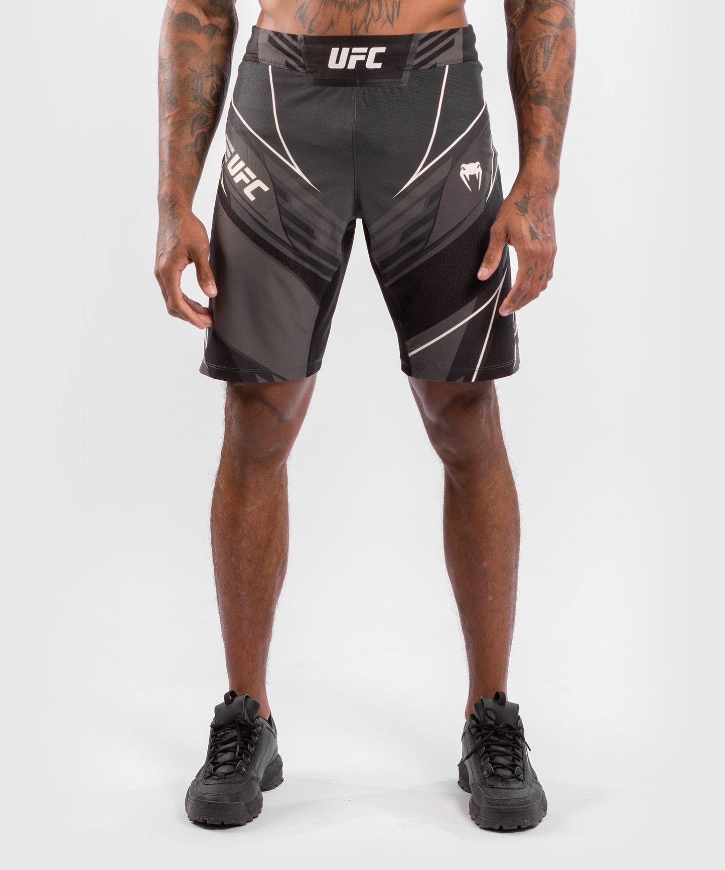 Men's UFC Fightshort Venum Authentic Fight Night - Long Cut - Black