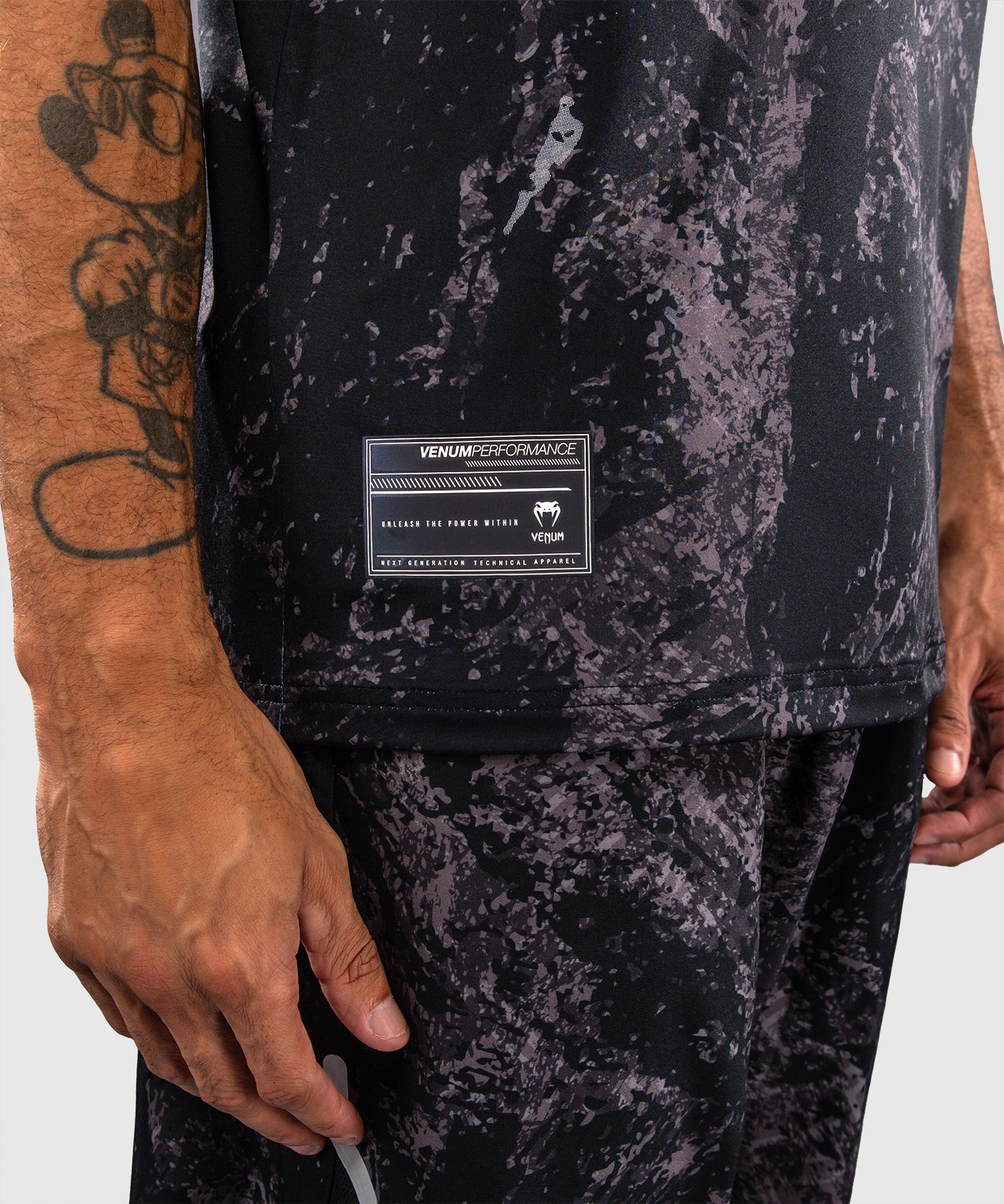 Débardeur Dry Tech Venum Rage & Workout - Noir/Gris