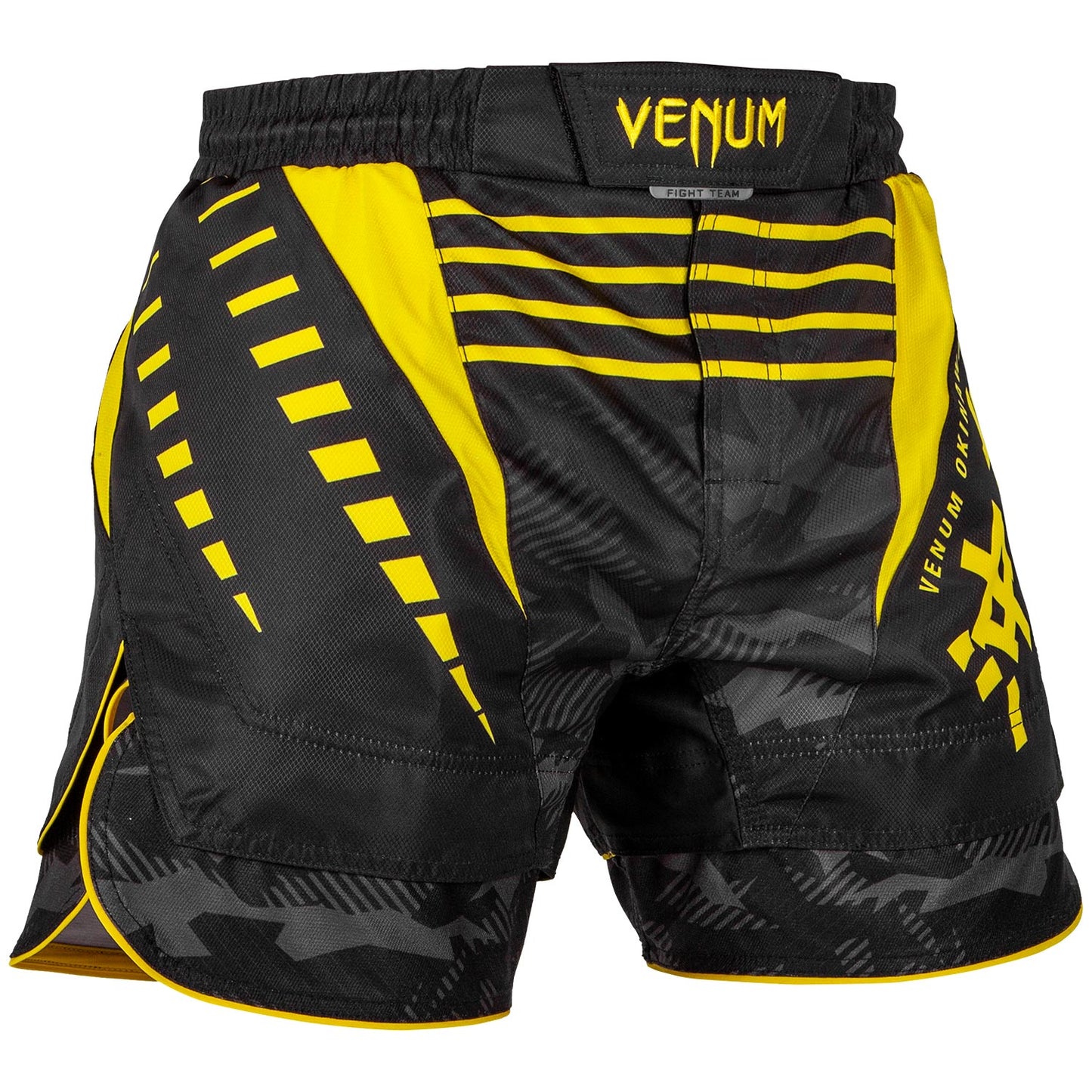 Venum Okinawa 2.0 Fightshorts - Black/Yellow