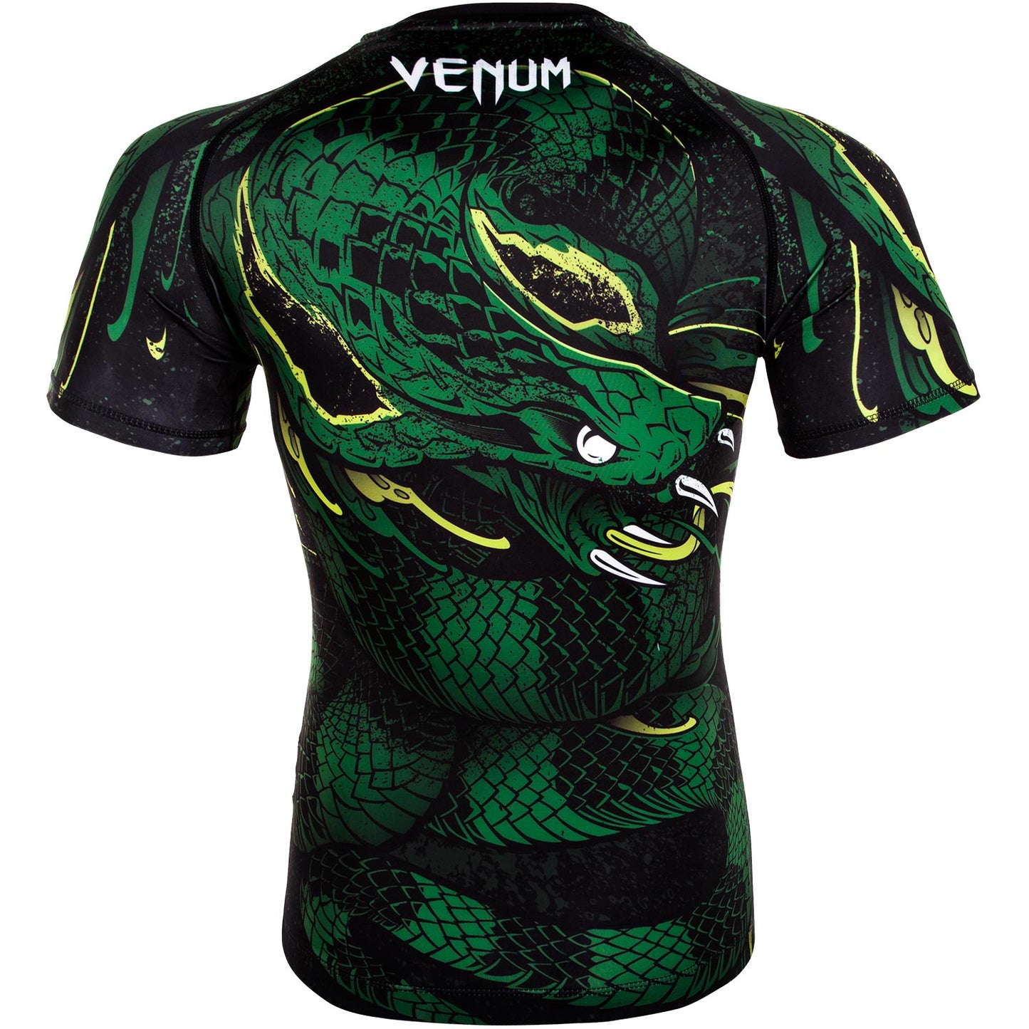 Rashguard Venum Green Viper - Short Sleeve - Black/Green