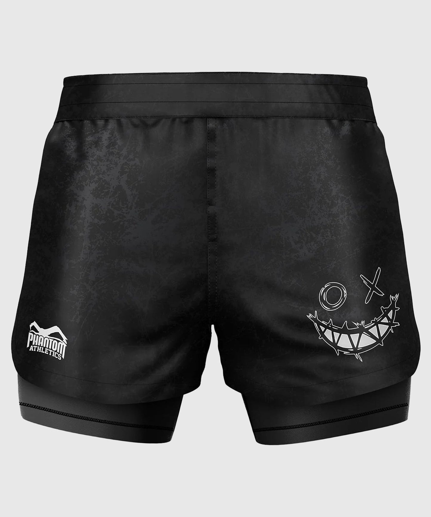 Phantom Athletics Fusion 2In1 Serious Fightshorts - Schwarz