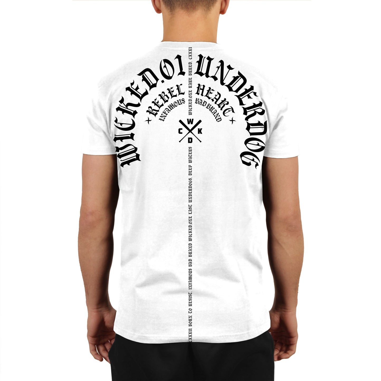 Wicked One Chains Trainings-T-Shirt - Weiß