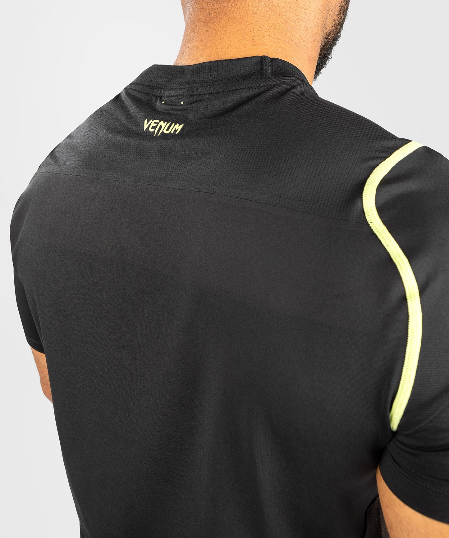 Venum Fusion 2.0  Maglietta Dry Tech Uomo - Nero/Giallo