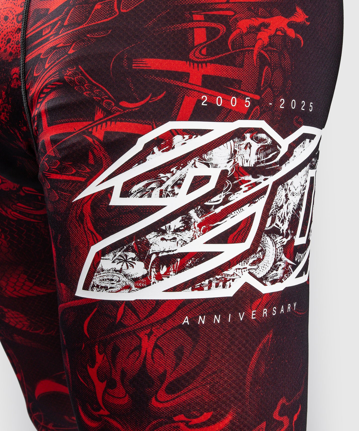 Venum 20th Anniversary Spats - Schwarz/Rot