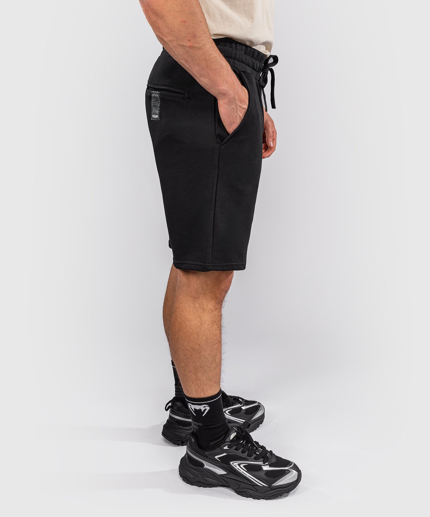 Short en Coton Venum Classic Fleece – Noir