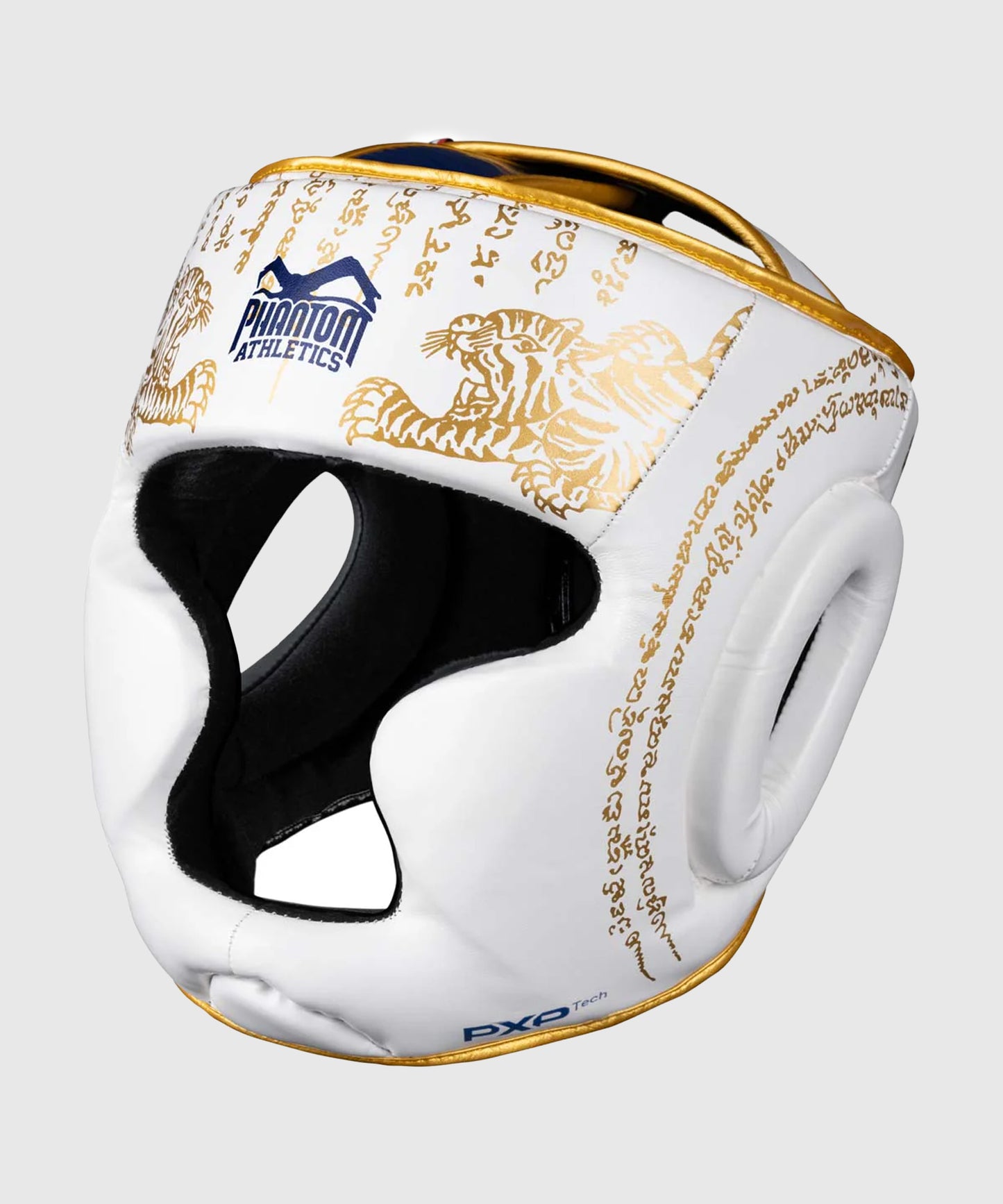 Phantom Athletics Muay Thai Casco de Boxeo Edición Limitada – Blanco/Dorado