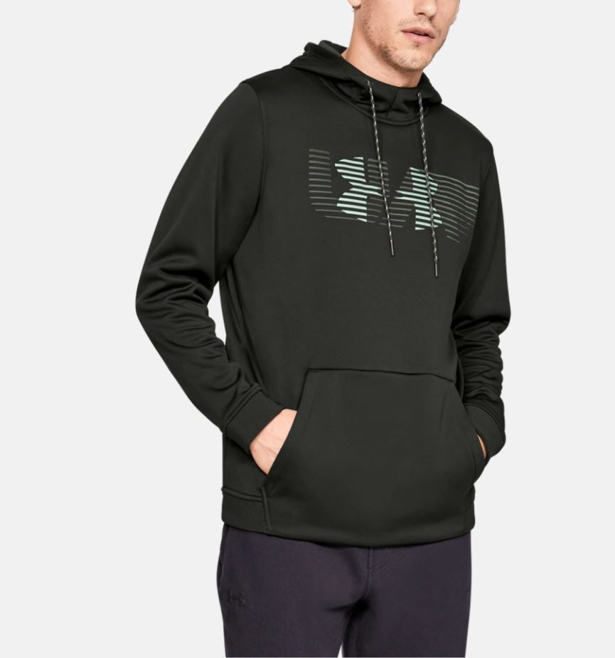 Under Armour Rival Fleece Kapuzenpullover – Grün