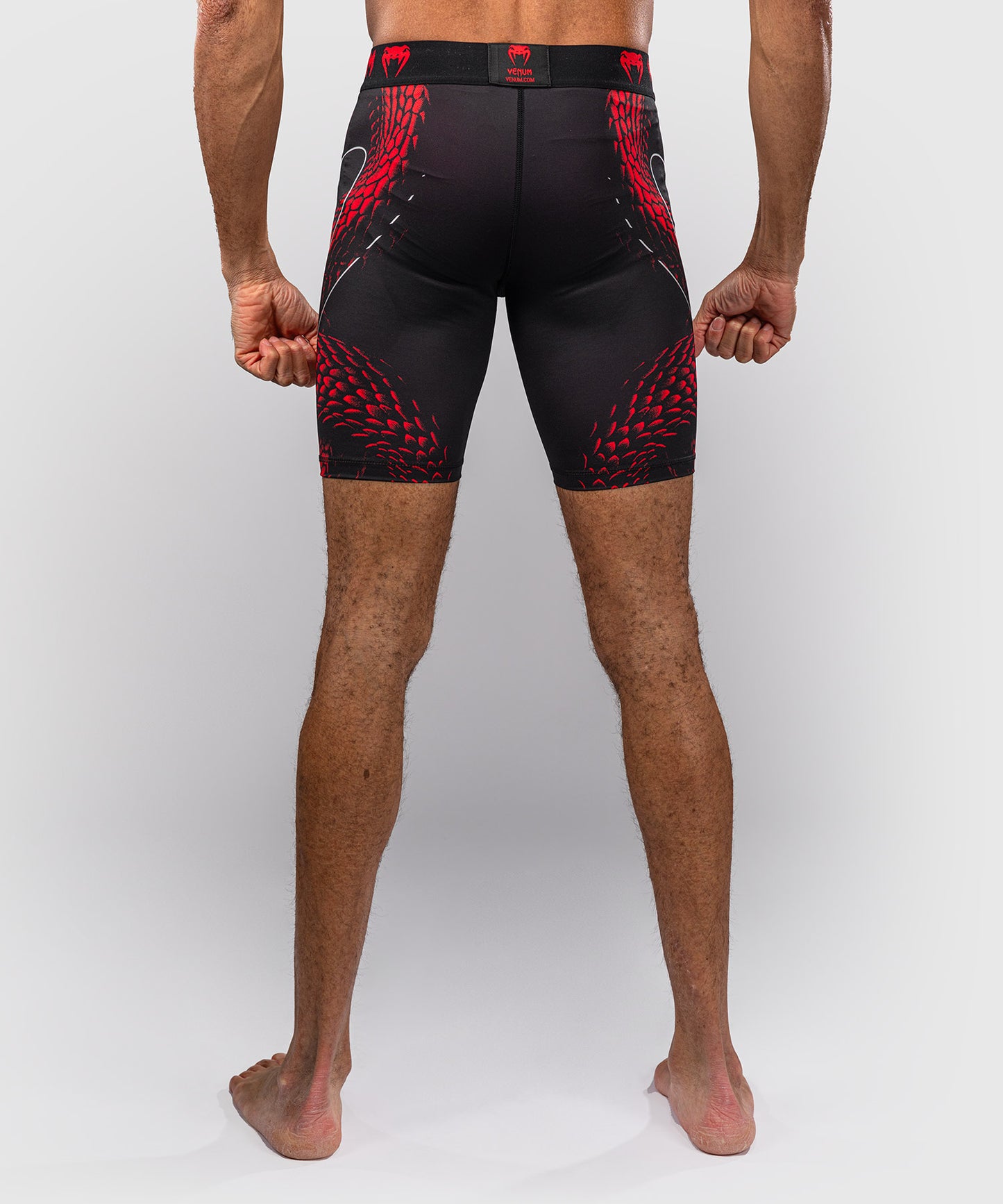 Venum Matupa Kompressionsshort - Schwarz/Rot/Silber