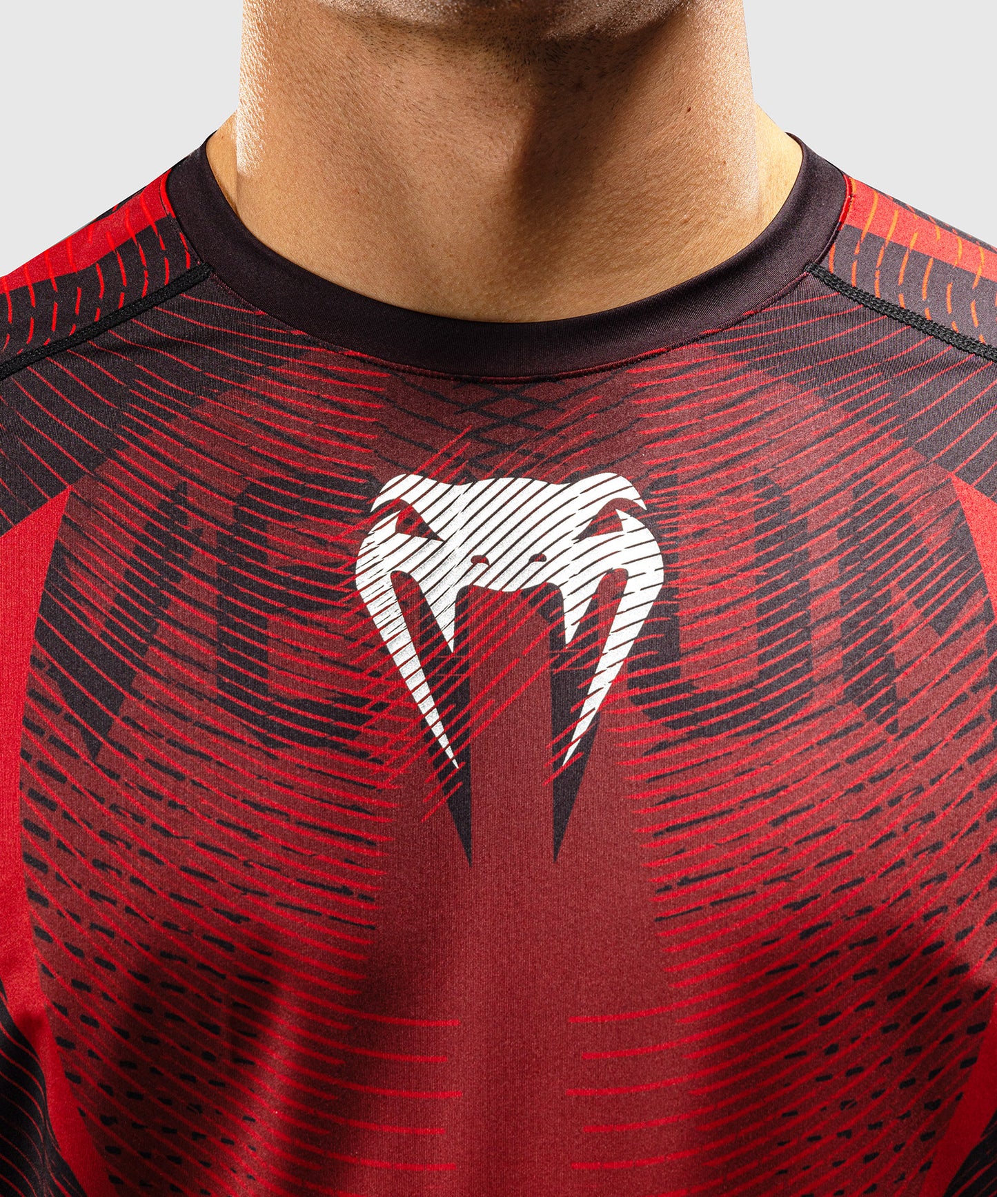 Venum Galactic 3.0 Dry Tech Camiseta - Rojo/Plata
