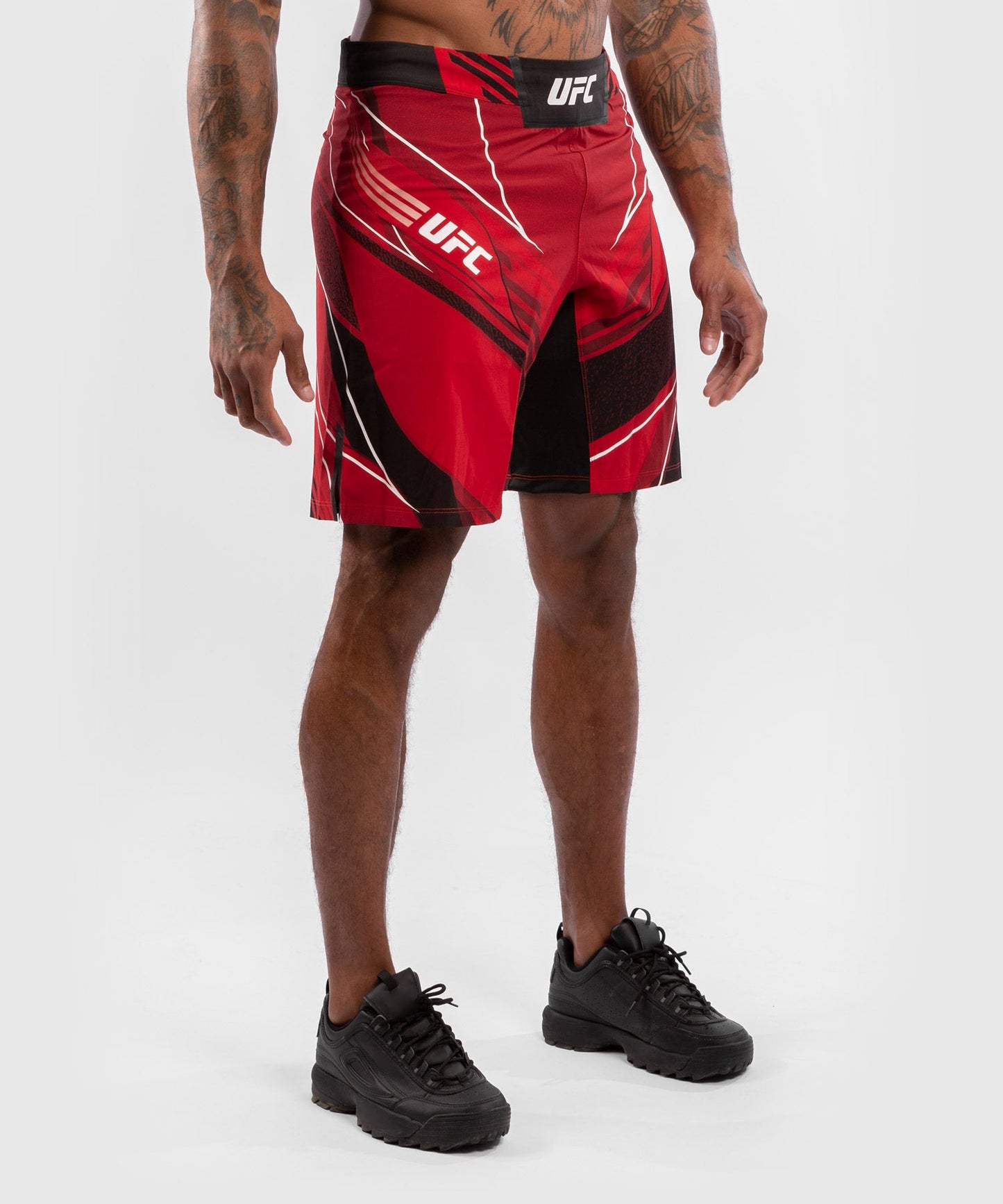 Men's UFC Fightshort Venum Authentic Fight Night - Long Cut - Red