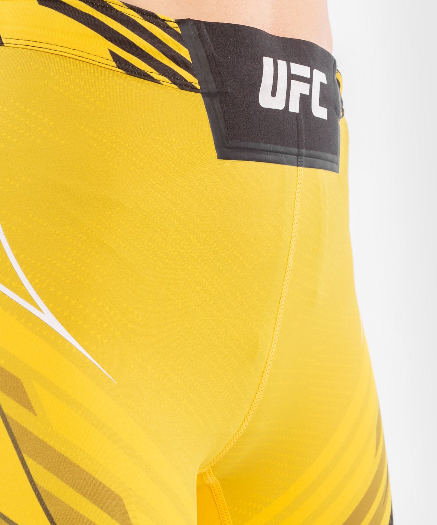 Women's UFC Venum Authentic Fight Night Compression Short - Long Cut - Yellow