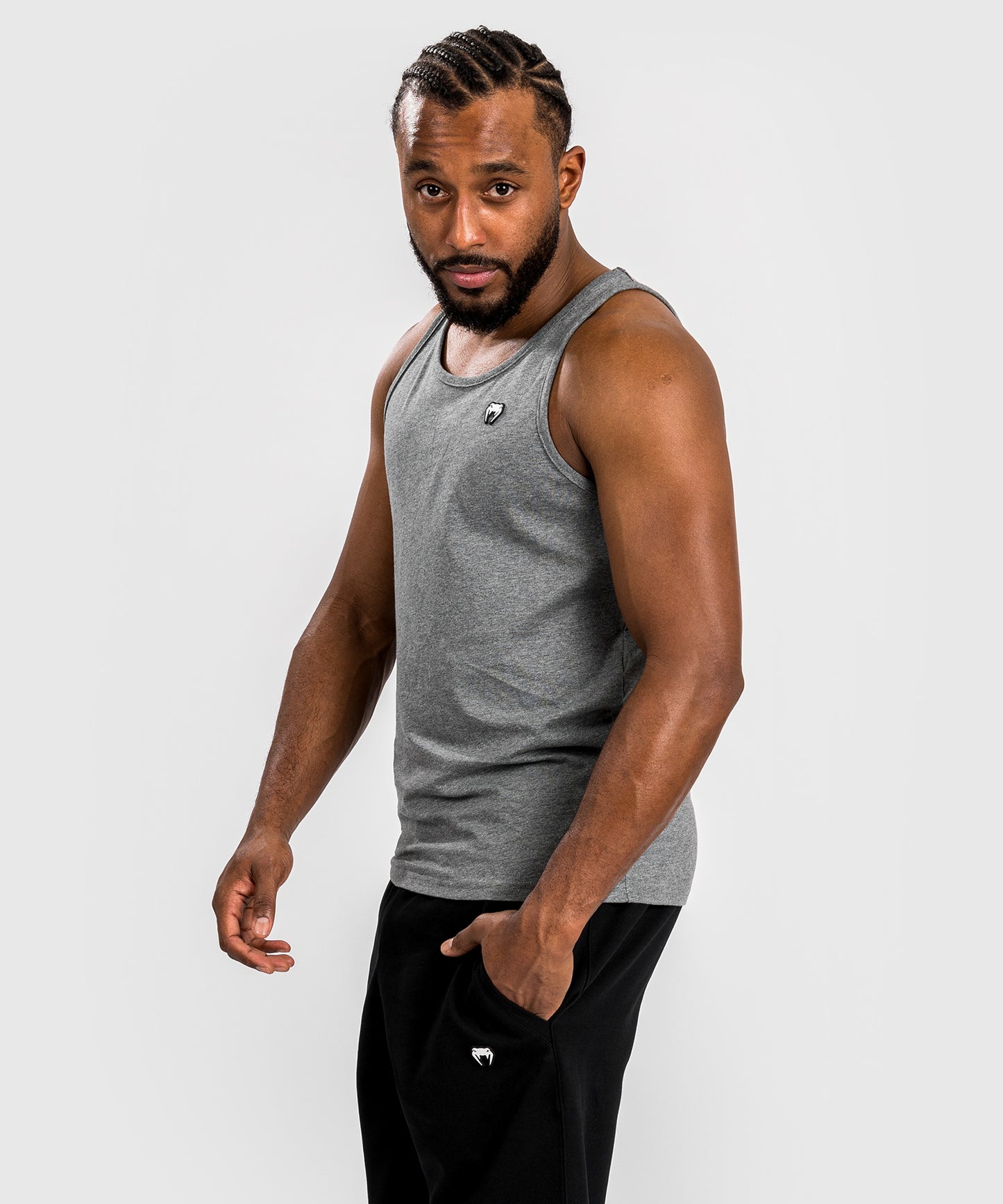 Débardeur Venum Silent Power Lite - Gris clair chiné