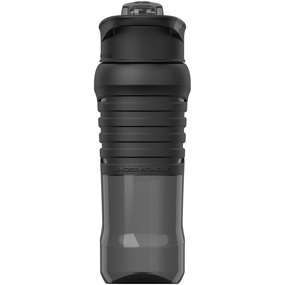 Under Armour Draft Grip Botella – Negro/Carbón