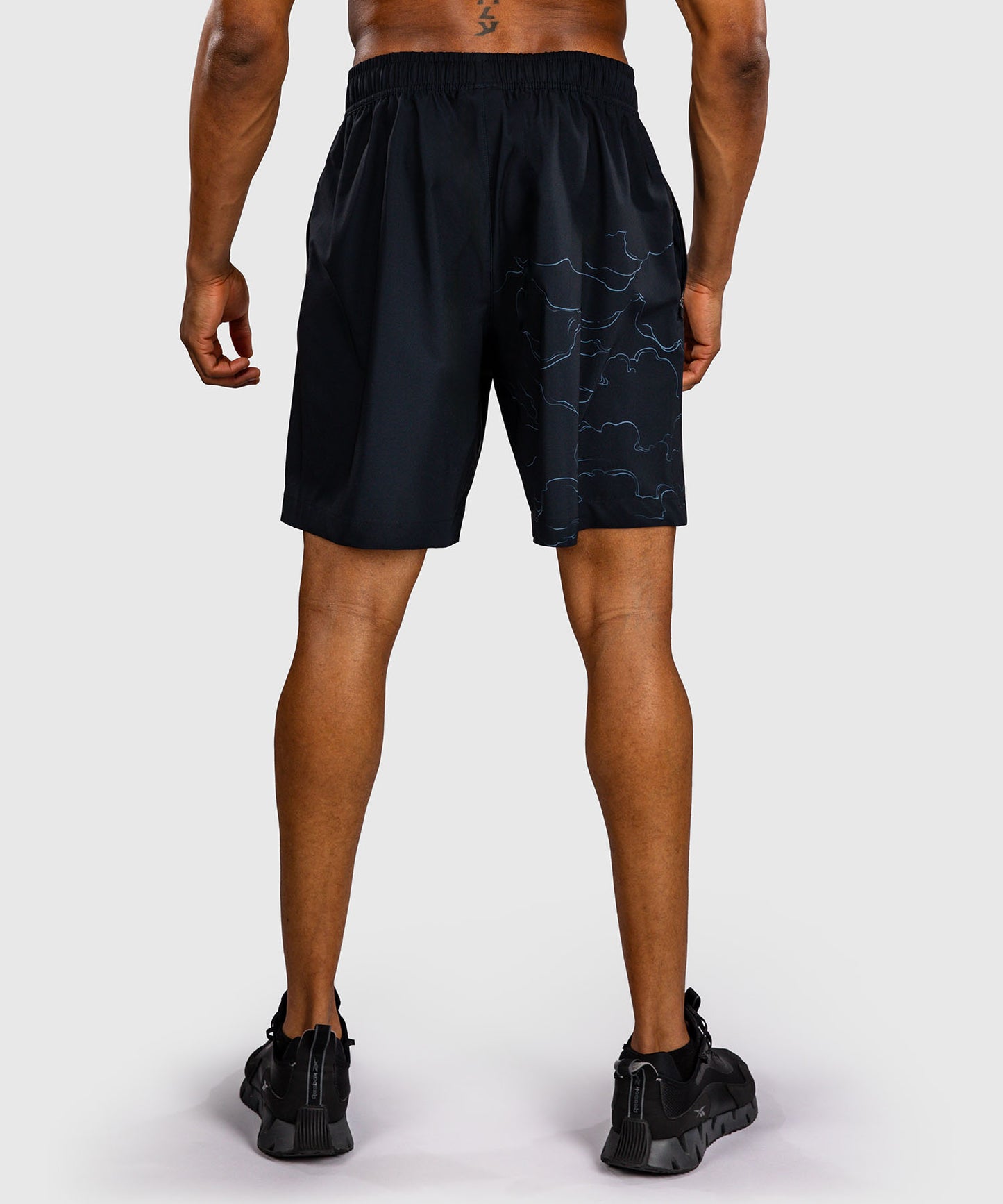 Venum Thunder Dragon Training Shorts - Black/Grey/Copper