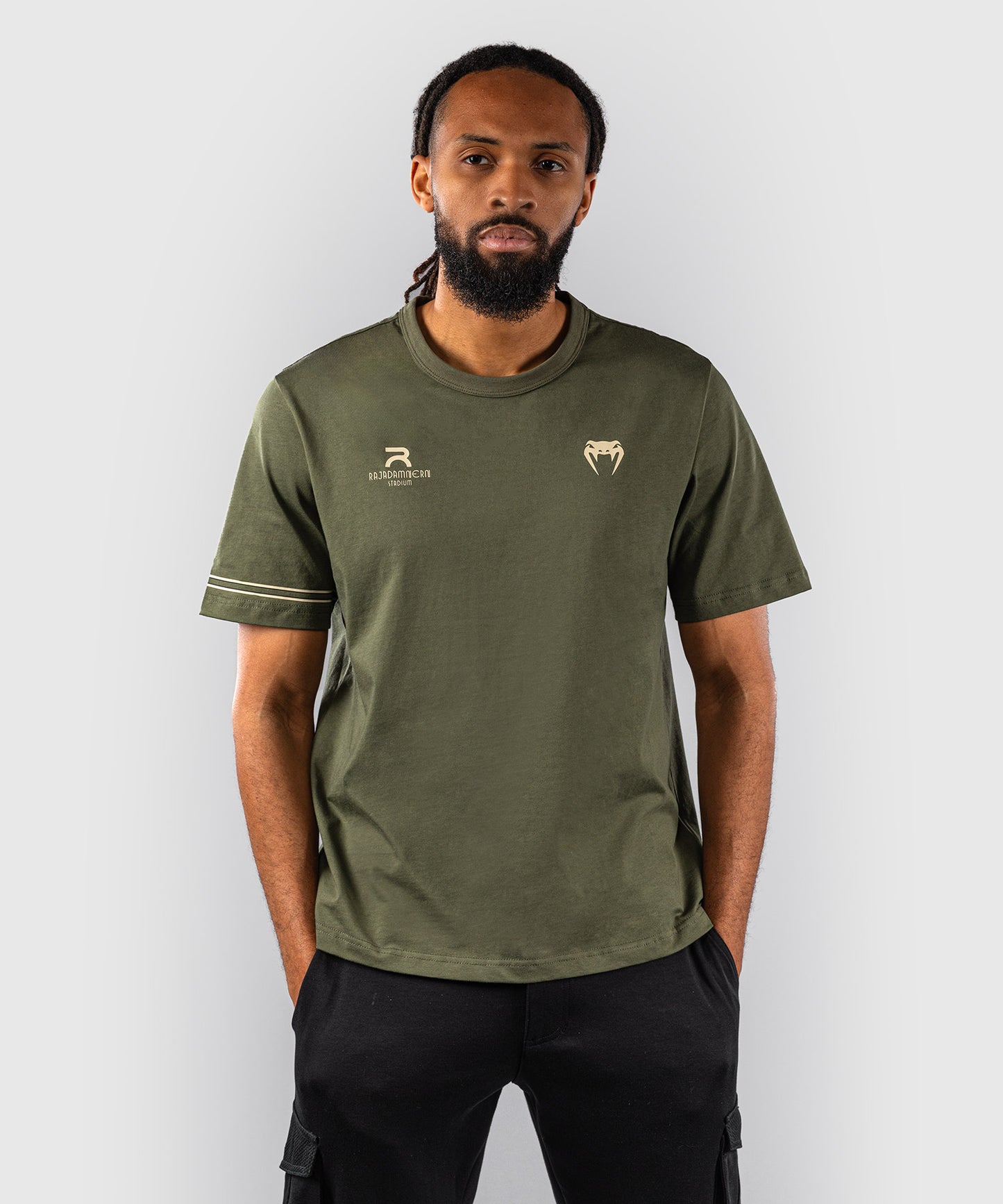 Venum x Rajadamnern T-Shirt - Militärgrün